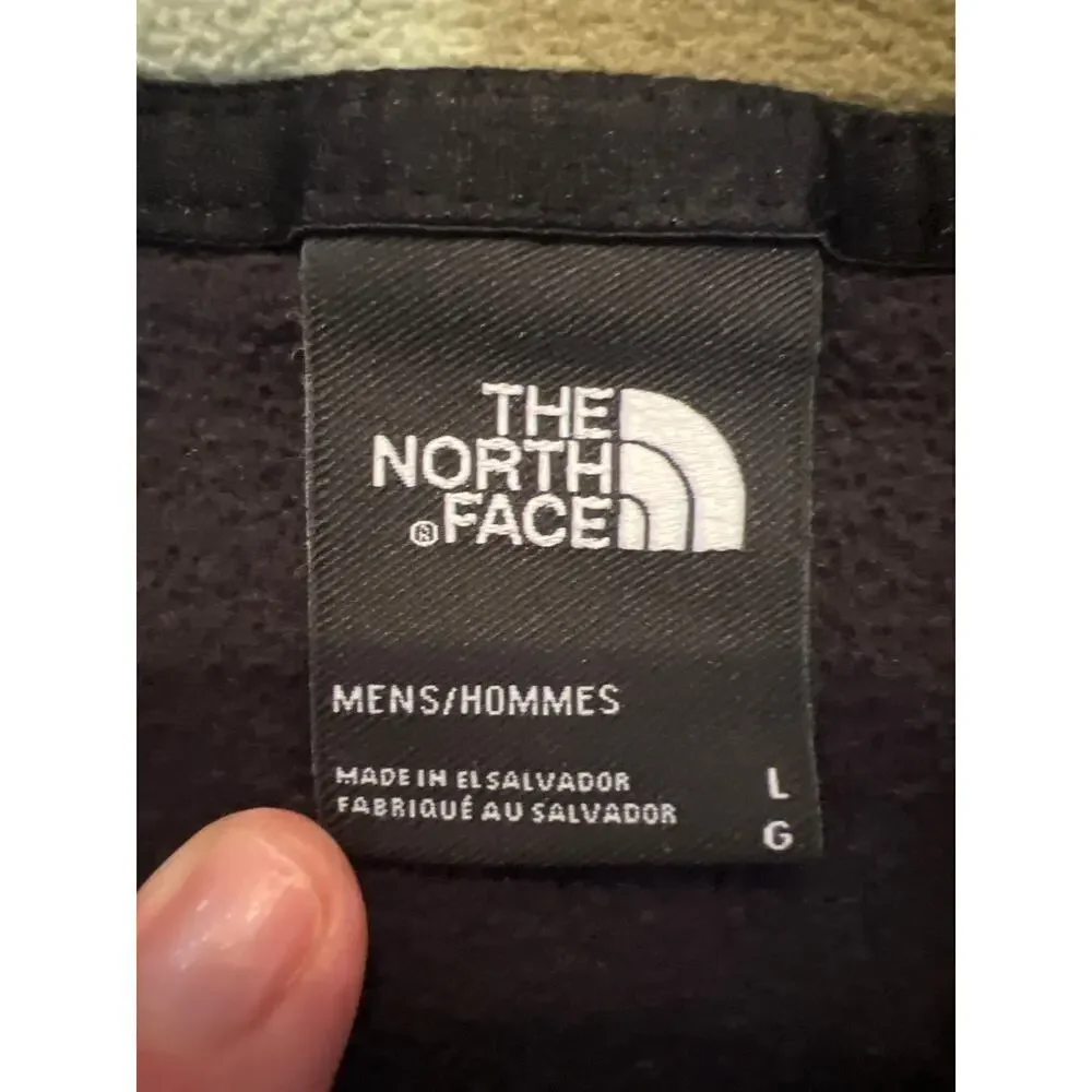 The North Face Men's Printed TKA Glacier Snap-Neck Fleece Pullover Size Large